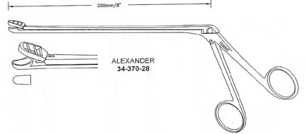 Alexander Biopsy Punch Forcep